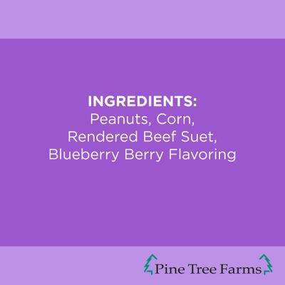 Show full view: Pine Tree Farms Never Melt Suet Berry Cake Bird Food, 12-oz tray, 12 count slide 5 of 9