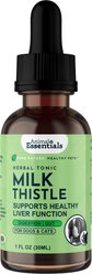 Animal Essentials Milk Thistle Liquid Supplement for Dogs & Cats, 1-fl oz bottle