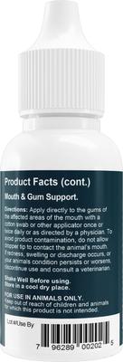 Show full view: Animal Essentials Healthy Gums Mouth & Gum Support Dog Supplement, 1-fl oz bottle slide 4 of 4
