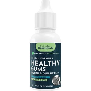Animal Essentials Healthy Gums Mouth & Gum Support Dog Supplement, 1-fl oz bottle