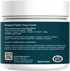 Animal Essentials SeaDent Kelp & Enzymes Plaque & Tartar Control Dog Supplement, 2.5-oz bottle slide 2 of 3