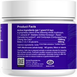 Animal Essentials Mushroom Defense Cat & Dog Vitamin Supplement, 80-gm jar slide 2 of 3