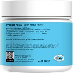 Animal Essentials Colon Rescue Powder Herbal Digestive Aid Dog & Cat Supplement, 1-oz bottle slide 2 of 3