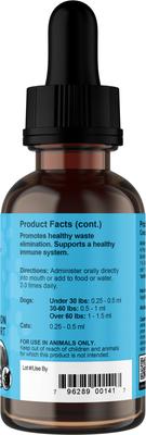 Show full view: Animal Essentials Body Cleanse Liver Support Dog & Cat Supplement, 1-fl oz bottle slide 4 of 5