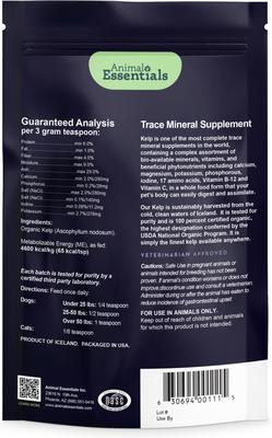 Show full view: Animal Essentials Sea-Vital Dog & Cat Supplement, 24-oz bag slide 3 of 4