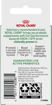 Show full view: Royal Canin Probiotics Digestive & Immune Health Powder Supplement for Cats, 7 count slide 10 of 12