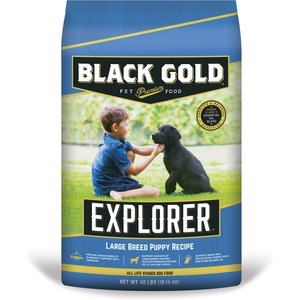 Black Gold Explorer Large Breed Puppy Recipe Dry Dog Food, 40-lb bag
