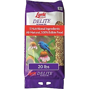 Lyric Delite High Protein No Waste Mix Wild Bird Food, 20-lb bag