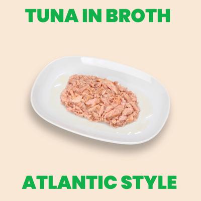 Show full view: Almo Nature HQS Natural Tuna Atlantic Style in Broth Grain-Free Canned Cat Food, 2.47-oz, case of 24 slide 3 of 11