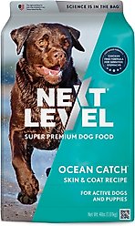 Next Level Super Premium Pet Food Ocean Catch Adult Gluten-Free Sea Food & Fish Dry Dog Food, 4-lb bag