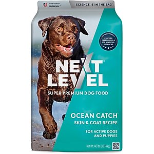 Next Level Super Premium Pet Food Ocean Catch Adult Gluten-Free Sea Food & Fish Dry Dog Food, 40-lb bag