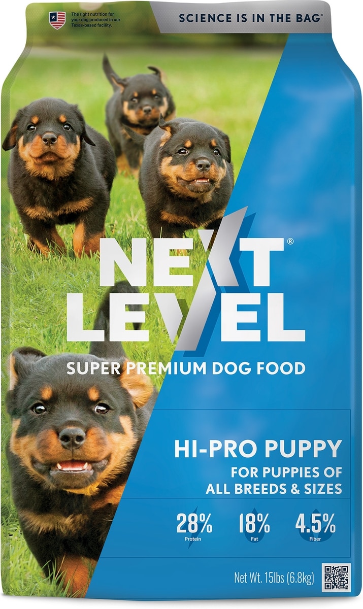 NEXT LEVEL SUPER PREMIUM PET FOOD Hi-Pro Puppy Gluten-Free Beef