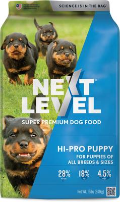 Next Level Super Premium Pet Food Hi-Pro Puppy Gluten-Free Beef Dry Dog Food