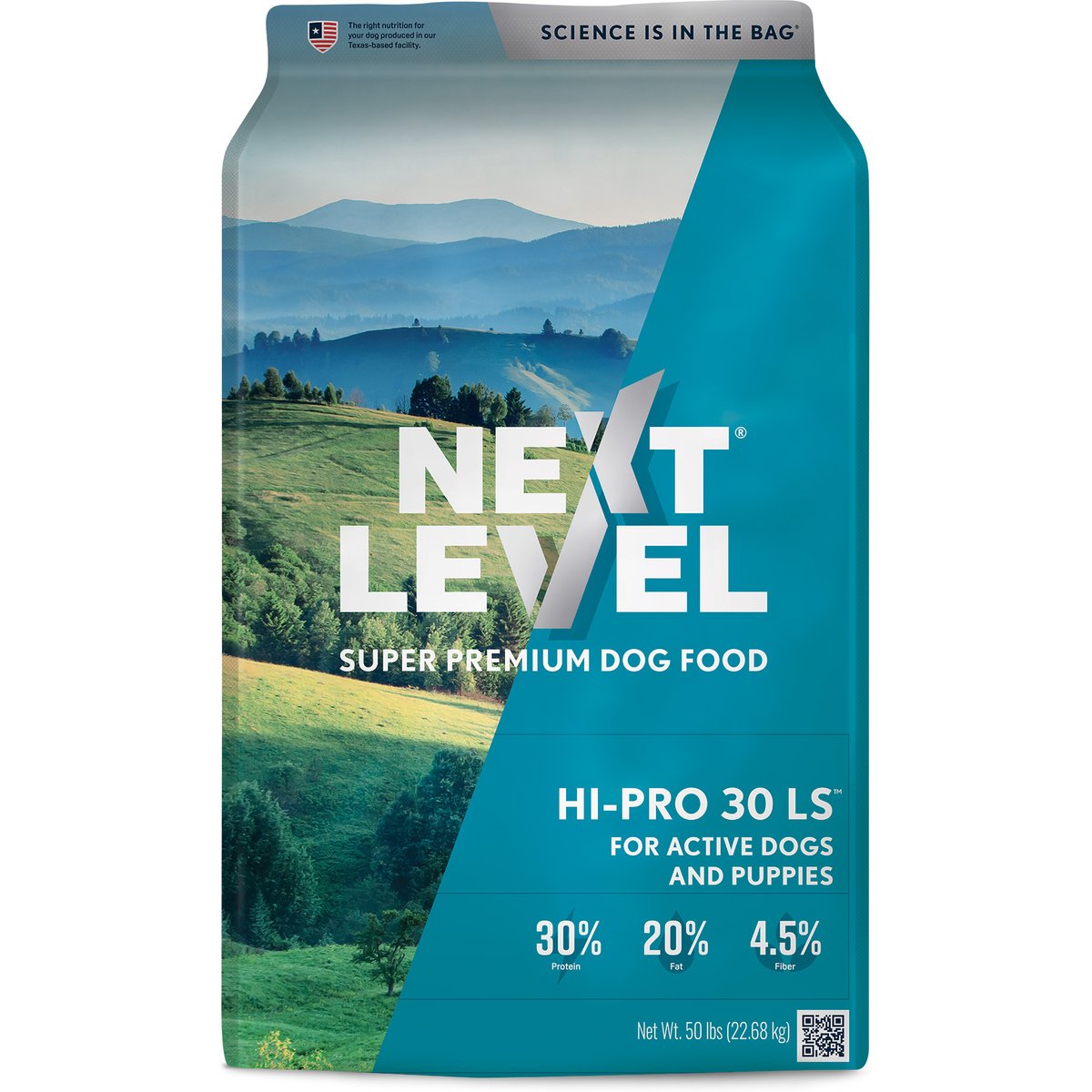 Next Level Super Premium Pet Food Hi-Pro 30 LS Adult Gluten-Free Beef Dry Dog Food, 50-lb bag