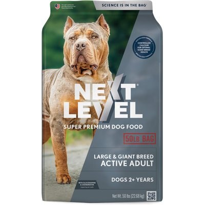 Next Level Super Premium Pet Food Next Level Super Premium Pet Food Active Adult Gluten-Free Chicken Dry Dog Food, 50-lb bag