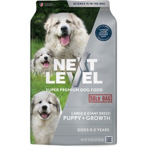 Next Level Super Premium Pet Food Puppy Growth Gluten-Free Chicken Dry Dog Food, 50-lb bag