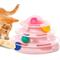 Show in main carousel: Vila Interactive Self Play Entertainment Indoor Exercise Ball Track Ferret & Cat Tower Toy, Pink slide 1 of 9
