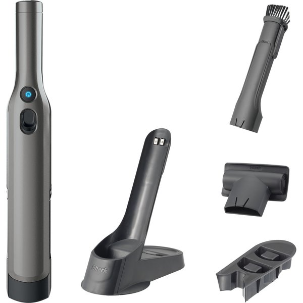 Shark PowerBoost BH102 Cordless Handheld PowerVac 2-in-1 Car/Home, Charcoal & Electric Green