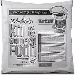 Blue Ridge Koi & Goldfish Cool Water Wheat Formula Koi & Goldfish Food, 14-lb bag