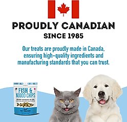 The Granville Island Pet Treatery Fish & Noooo Chips Dehydrated Wild Cod Skin Dog Treats, 5.29-oz bag slide 2 of 6
