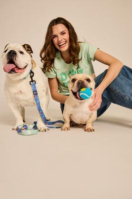 Show full view: LIFE IS GOOD Beach Day Dog Leash, 6-ft long, 1-in wide, Cornflower Blue slide 6 of 6