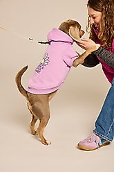 LIFE IS GOOD Have a Nice Daisy Sunset Dog Hoodie, Violet Purple, Large slide 2 of 3