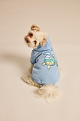 LIFE IS GOOD Sea Turtle Dog Hoodie, Cool Blue, Large slide 2 of 5