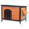 Show in main carousel: FunXplore Outdoor Dog Kennel, Brown, 34.3-in slide 1 of 6