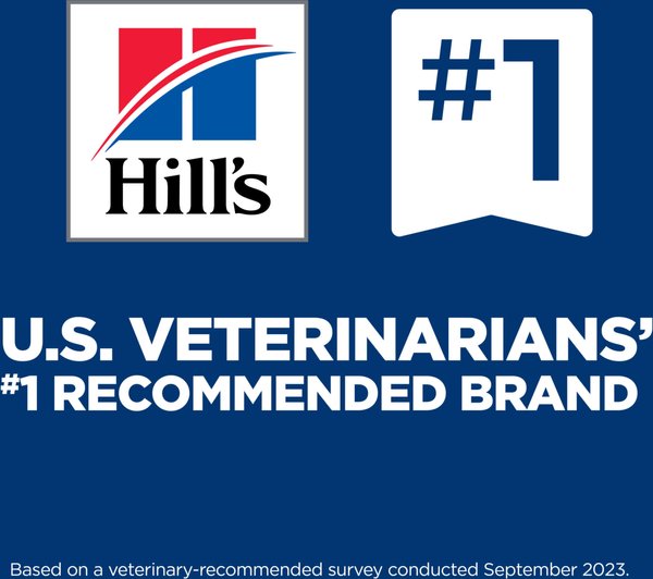 Show full view: Hill's Prescription Diet z/d Skin & Food Sensitivities Hydrolyzed Chicken Flavor Wet Dog Food, 13-oz can, case of 12 slide 9 of 13