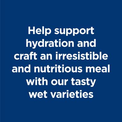 Show full view: Hill's Science Diet Kitten Sensitive Stomach & Sensitive Skin Salmon & Vegetables Stew Wet Cat Food, 2.8-oz pouch, case of 24 slide 7 of 10