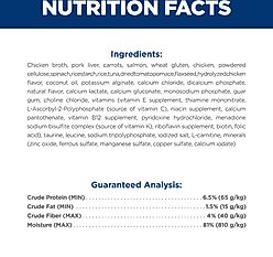 Hill's Science Diet Adult Perfect Weight Management Vegetables & Salmon Stew Wet Cat Food, 2.8-oz pouch, case of 24 slide 2 of 9