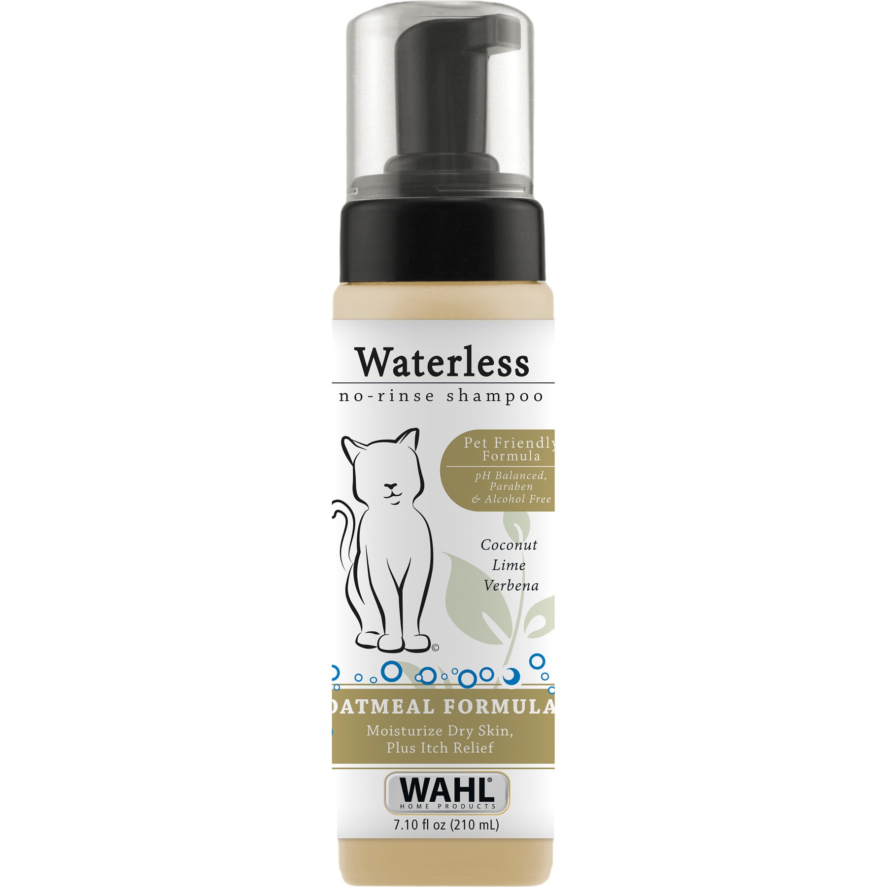Wahl Waterless No-Rinse Cat Shampoo, 7.10-fl oz bottle