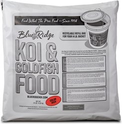 Blue Ridge Koi & Goldfish Color Rich Formula Koi & Goldfish Food, 14-lb bag