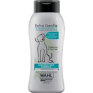Wahl Extra Gentle Hypoallergenic Dog Shampoo, 24-fl oz bottle