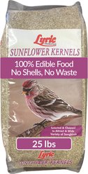 Lyric Sunflower Kernels Wild Bird Food, 25-lb bag