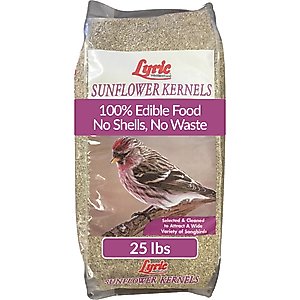 Lyric Sunflower Kernels Wild Bird Food, 25-lb bag