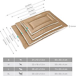 Cozy Tails Multi-Use Dog Mat, Tan, Large slide 2 of 8