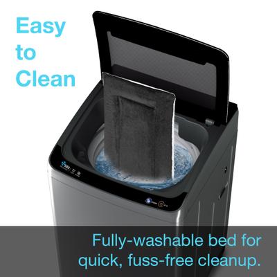 Show full view: Cozy Tails Multi-Use Dog Mat, Black, Large slide 8 of 8