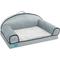 Show in main carousel: Cozy Tails Lavender Infused Orthopedic Memory Foam Sofa Couch Dog Bed, Grey, Small slide 2 of 7