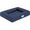 Show in main carousel: Cozy Tails Waterproof Orthopedic Memory Foam Nest Dog Bed with Removable Cover, Navy, Small slide 2 of 6