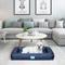 Show in main carousel: Cozy Tails Waterproof Orthopedic Memory Foam Nest Dog Bed with Removable Cover, Navy, Small slide 1 of 6