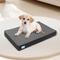 Show in main carousel: Cozy Tails Bamboo Charcoal Orthopedic Memory Foam Egg Crate Dog Bed, Charcoal, Medium slide 1 of 9