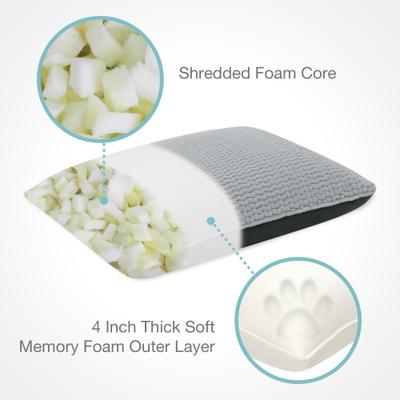 Show full view: Cozy Tails Double Sided Reversible Orthopedic Dog Bed with Removable Cover, Grey, Small slide 5 of 9