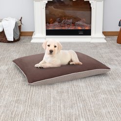 Cozy Tails Double Sided Reversible Orthopedic Dog Bed with Removable Cover, Brown, Large