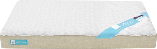 Show full view: Cozy Tails 3D Sea Wave Orthopedic Mattress Dog Bed, Tan, Small slide 7 of 9