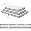 Show in main carousel: Cozy Tails 3D Sea Wave Orthopedic Mattress Dog Bed, Grey, Small slide 8 of 9