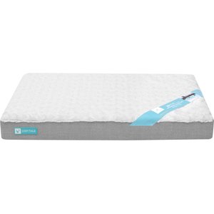 Cozy Tails 3D Sea Wave Orthopedic Mattress Dog Bed, Grey, Large