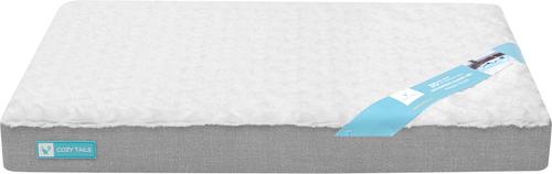 Show full view: Cozy Tails 3D Sea Wave Orthopedic Mattress Dog Bed, Grey, Large slide 7 of 9