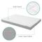 Show in main carousel: Cozy Tails 3D Sea Wave Orthopedic Mattress Dog Bed, Grey, Large slide 4 of 9
