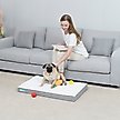 Show in main carousel: Cozy Tails 3D Sea Wave Orthopedic Mattress Dog Bed, Grey, Small slide 3 of 9